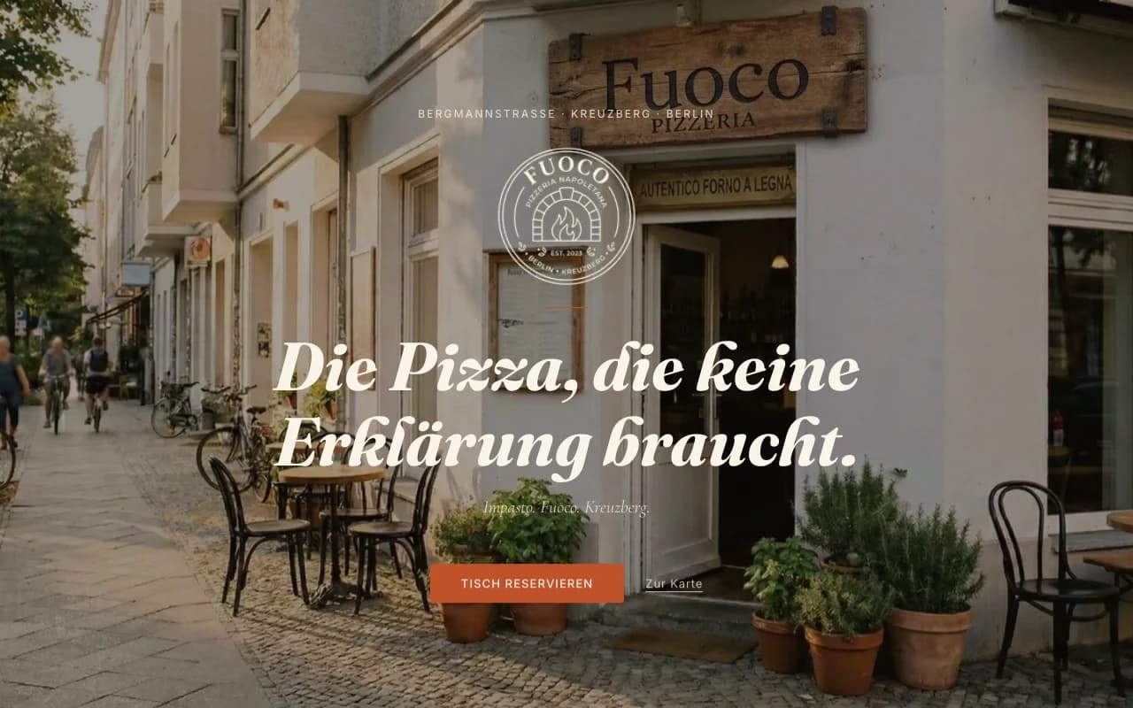 Fuoco — Italienisch · Warm